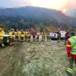 Incendio Forestal en Alto Rucue, comuna de Antuco, Municipalidad de Antuco