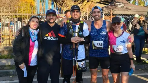 Entre viñedos y cerros históricos: Team Santa María Running destacó en el Malbec Trail de San Rosendo
