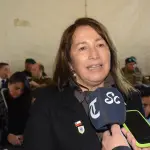 Sandra Bobadilla Cisterna, alcaldesa de Antuco., La Tribuna