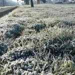 La madrugada de este martes, los registros llegaron hasta los -2°C en sectores cercanos a la ciudad de Los Ángeles. , La Tribuna