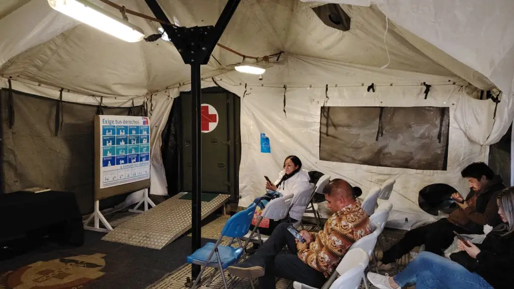 El hospital modular estará en funcionamiento hasta el 5 de junio, La Tribuna