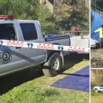 Personal de Bomberos, la PDI, Carabineros y Seguridad Pública trabajó en el sitio del suceso durante esta jornada., Gersa Nacimiento 