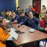 COGRID por incendio forestal en Antuco, Concejal Carlos López