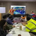 Los equipos de emergencia continúan atentos al desarrollo del incendio., Municipalidad de Antuco