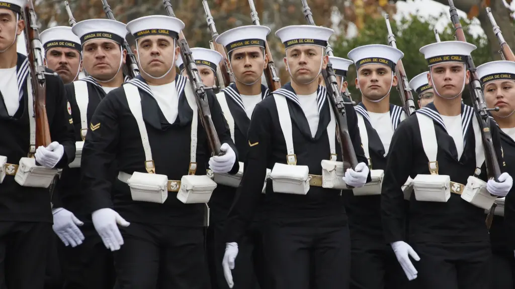 Delegación de marinos de la Segunda Zona Naval., Municipalidad de Los Ángeles