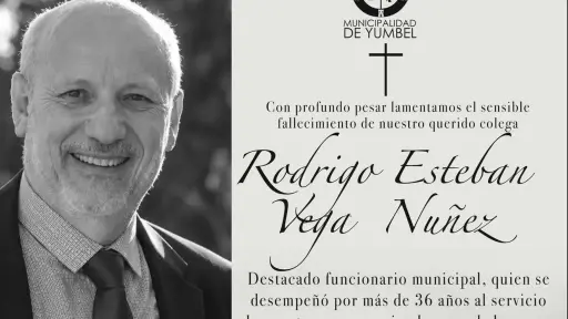 Confirman fallecimiento de histórico funcionario municipal de Yumbel: Más de 36 años de servicio