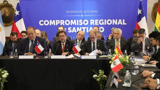 La respuesta no puede quedarse dentro de las fronteras: Chile lidera cumbre regional contra el crimen organizado