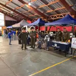 Feria educativa en Liceo Víctor Ríos Ruiz de Antuco,, Carabineros de Chile