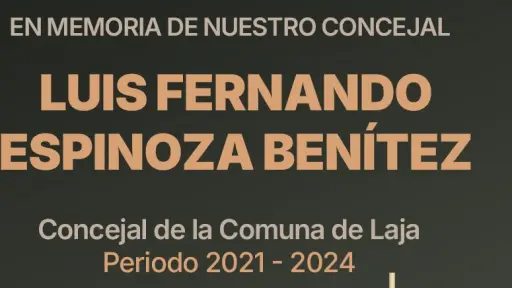 Laja despide con respeto y gratitud a su ex concejal Luis Fernando Espinoza Benítez