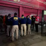 Fisclización migratoria en Los Ángeles, PDI