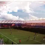 El proyecto original del nuevo Estadio de Los Ángeles está en entredicho por su financiamiento, pero autoridades locales proponen modificar su diseño para hacerlo más viable económicamente, La Tribuna