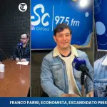 Franco Parisi respondió consultas sobre contingencia política y propuestas para Los Ángeles durante su paso por Radio San Cristóbal., La Tribuna