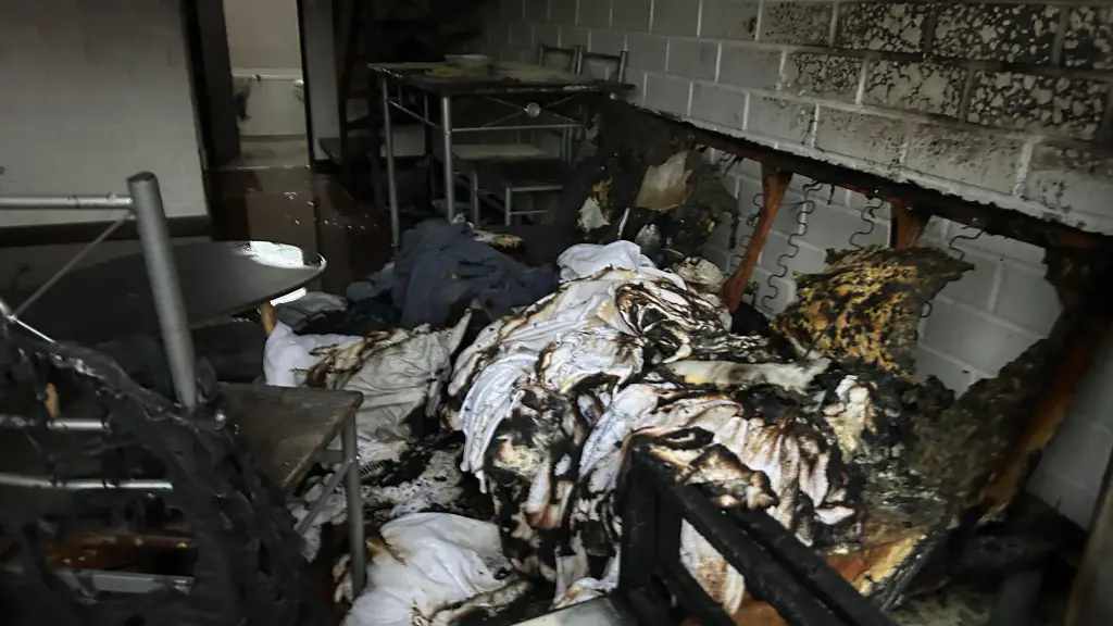 Incendio y explosión en vivienda , La Tribuna
