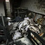 Incendio y explosión en vivienda , La Tribuna