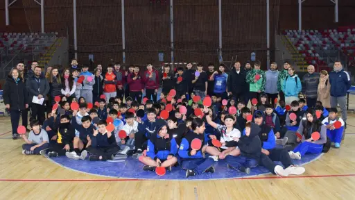 Tenis de mesa escolar: Los Ángeles eligió a sus mejores exponentes en los JDM