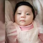 Con apenas cuatro meses de vida, Agustina enfrenta un diagnóstico de Atrofia Muscular Espinal tipo 1, condición que motivó a su familia a impulsar una campaña de apoyo (fotografía autorizada)., Cedida