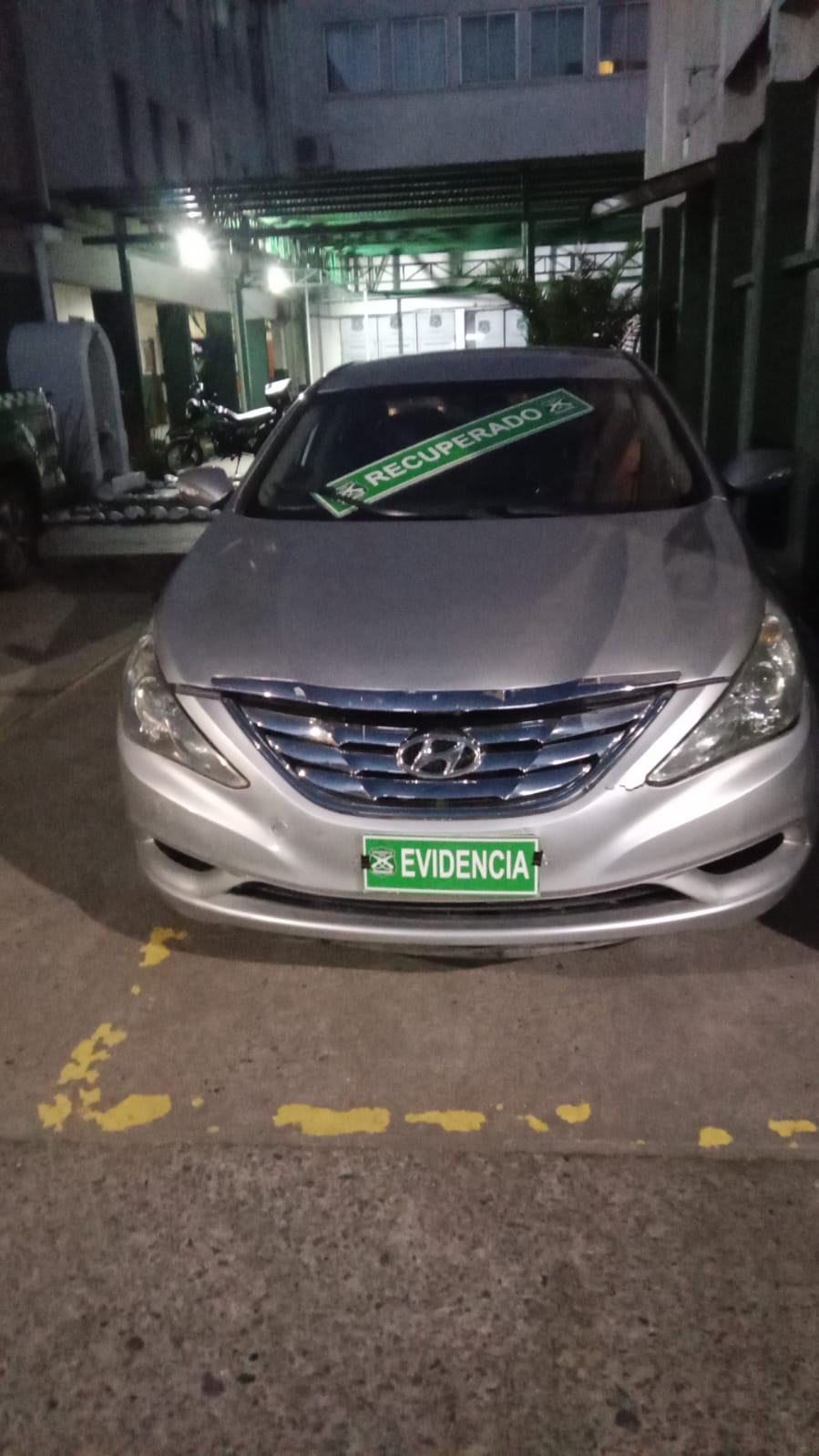 Incautación de vehículo en Los Ángeles / Carabineros