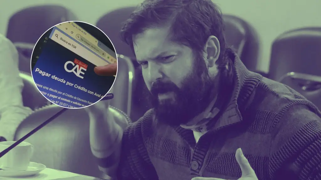 Gabriel Boric expresó su apoyo a los deudores del CAE afectados por presuntos vaciamientos de cuentas y cuestionó el rechazo a reformas que buscaban modificar el sistema de financiamiento universitario., Edición Diario La Tribuna