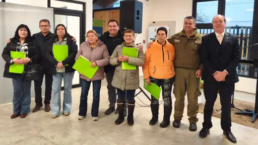 Cierran proceso iniciado tras el 27/F: 24 familias obtienen regularización de sus propiedades