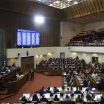 Sesión en sala de diputados, Cámara Baja