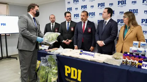 Investigación por robo de suplementos alimenticios permitió decomisar droga avaluada en $200 millones