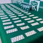 Dosos de clonazepam incautadas por Carabineros en Cabrero, Carabineros de Chile