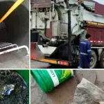 Las labores se realizaron en tres puntos de San Carlos Purén, donde fueron retirados residuos que estaban afectando el funcionamiento de la red sanitaria., Municipalidad de Los Ángeles