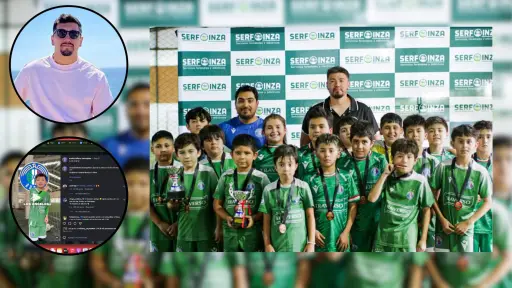 El desafío viral del niño de Audax Italiano Los Ángeles que logró la reacción de dos ex seleccionados de la Roja 