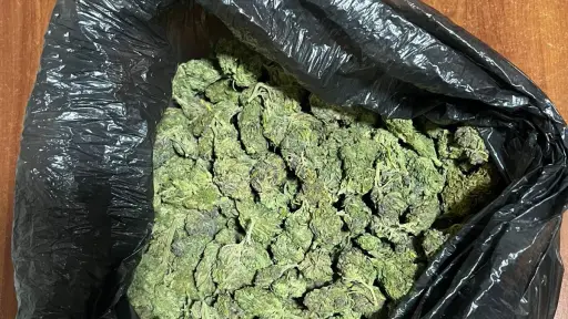 Control vehicular termina con detenido por transporte de cannabis elaborada en Los Ángeles