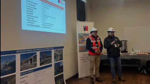 Presentan detalles del proyecto de reposición del Liceo Domingo Santa María en Renaico