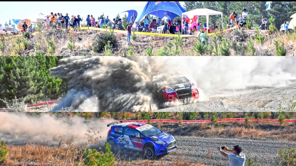 Rally en Bío Bío, Fredy Muñoz / Archivo La Tribuna