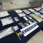 Droga y diversas especies fueron incautadas por la PDI, PDI Biobío