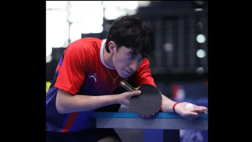 Martín Peña cumple su sueño y se convierte en el mejor tenimesista Sub-19 de Chile