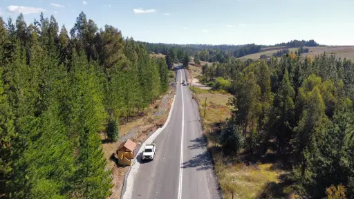 Inauguran mejoramiento de Ruta O-60 en Yumbel: 16,3 kilómetros pavimentados llegan a Rere