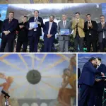 El gobernador Sergio Giacaman entregó el Plan Maestro de Mitigación Urbana al Presidente José Antonio Kast durante una ceremonia realizada en dependencias del Gobierno Regional del Biobío., GORE Biobío