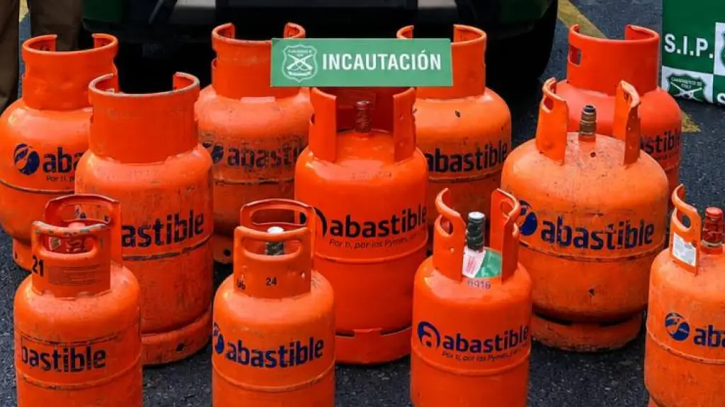 Carabineros logró recuperar la totalidad de cilindros de gas, @CarabBioBio
