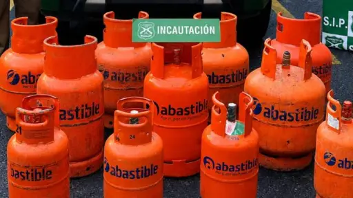 Carabineros detiene a cinco sujetos tras robo a camión repartidor de gas en Hualpén