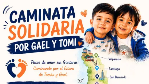Madre de Huépil y mujer del Maule caminarán hasta el Congreso por sus hijos con Duchenne