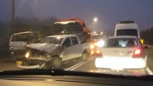 Conductor ebrio provoca choque múltiple en sector Sur de Los Ángeles: una embarazada está entre los afectados