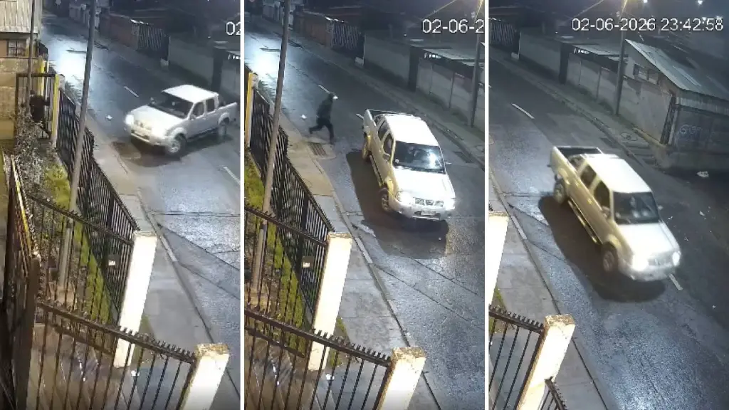 La camioneta fue sustraída durante la noche del martes desde la sede de la Junta de Vecinos Villa Juan Pablo II, en la comuna de Los Ángeles., Capturas