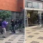 Reportan presunta pelea pactada entre estudiantes en inmediaciones del Mall de Los Ángeles, @DimeloElei.cl