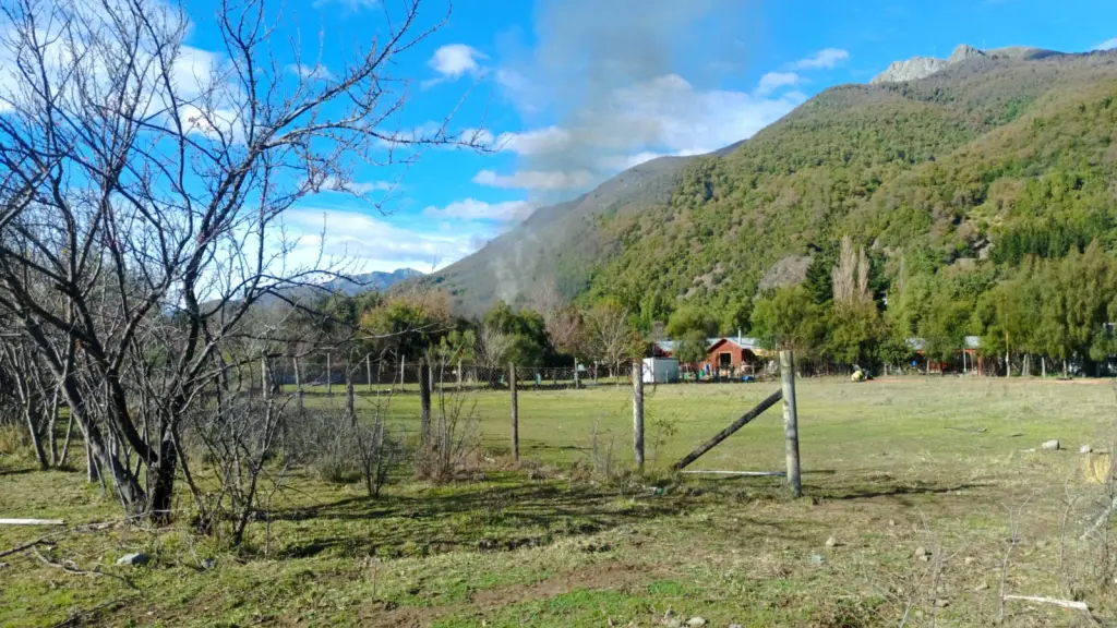 Incendio consumió vivienda en la comuna cordillerana., Municipalidad de Antuco
