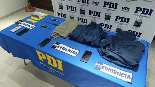 Desarticulan banda dedicada a violentos robos en Concepción y San Pedro de la Paz