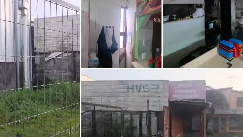 La Cocinería María Elena registró daños en su infraestructura y la sustracción de mercadería tras el ingreso de desconocidos al recinto., Cedidas