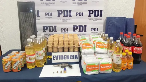 Recuperan especies robadas e incautan arma de fuego en operativo de la PDI en Lautaro