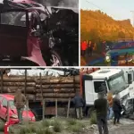 En el accidente de tránsito del camino a Cerro Colorado falleció el conductor de uno de los vehículos involucrados., Edición Diario La Tribuna