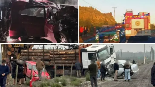Colisión, atropello y choque múltiple dejan tres fallecidos en Biobío