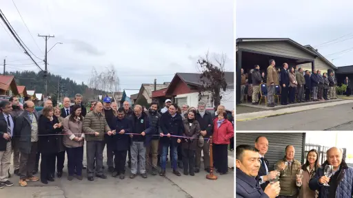 Inauguran servicio de agua potable y alcantarillado para 112 familias en Los Ángeles