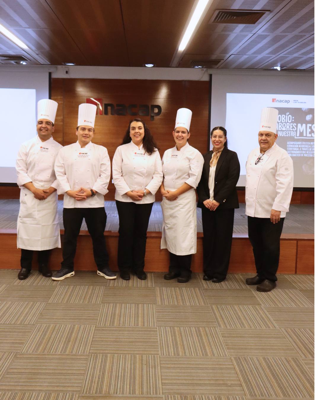El evento organizado íntegramente por el Área de Gastronomía tributó a que los alumnos de séptimo semestre de la carrera de Administración Gastronómica culminaran sus asignaturas de taller. / INACAP Los Ángeles