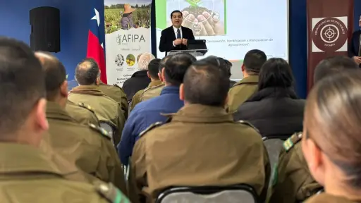 SAG Biobío y AFIPA realizan capacitación sobre plaguicidas y fertilizantes en contexto de delitos rurales